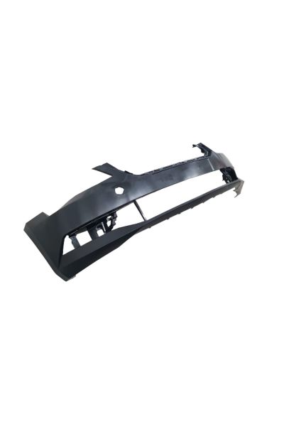 OEM NO 3V0807218 UYUMLU SKODA SUPERB 15/18 ÖN TAMPON SİYAH FAR YIKAMA DELİKSİZ