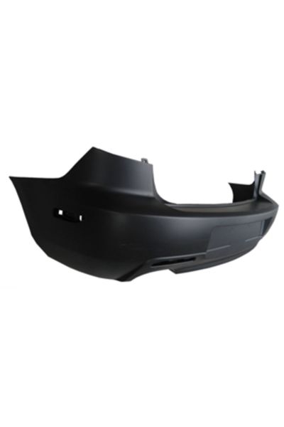 Mazda 3 Hb 07/09 Arka Tampon Siyah (Plaka/reflektör Delikli)
