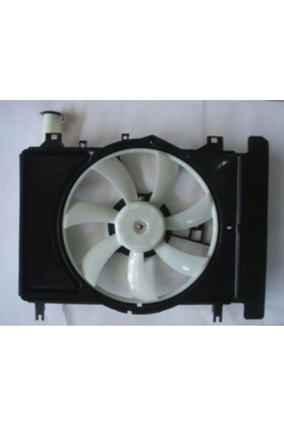 Toyota Yarıs-06/09;radyatör Fan Davlumbazı Komple(BENZİNLİ)(SU DEPOLU)(7KANAT) 16711-0m040
