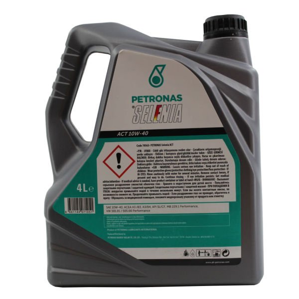 Petronas Selenia Act 10W-40 4 Litre Motor Yağı