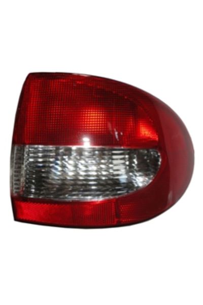 Renault Megane- 1- 99/02; Dış Stop Lambası Sağ (KIRMIZI/BEYAZ) Sedan (DUYSUZ) (PLEKSAN)