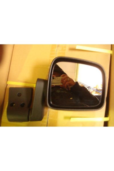 Jeep Wrangler 03/06 Kapı Aynası Sağ Manuel Siyah (Polyway)