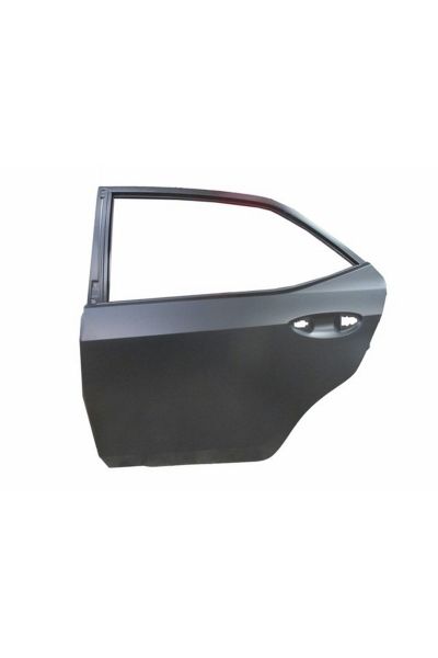 Toyota Corolla- Nde180- 13/18 Arka Kapı Komple Sol Siyah (BAND DELİKSİZ) (İCELİ/ÇEKOMASTİKLİ) (FPI)