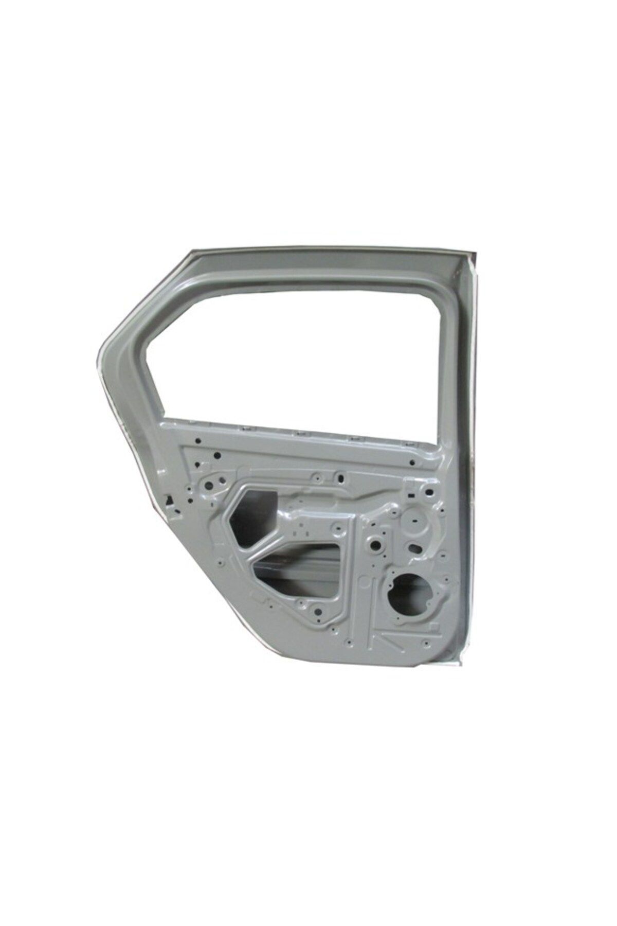 Renault Symbol 13/21 Arka Kapı Komple Sol Gri (Band Deliksiz) (İceli/çekomastikli) (Tw)