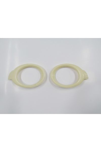 PEUGEOT PARTNER- TEPEE- 12/18; SİS LAMBA ÇERÇEVESİ SAĞ/SOL SET (2 PARÇA)