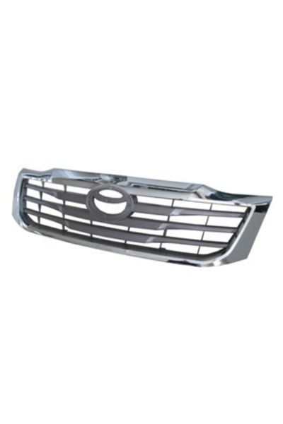 Toyota Hılux- Pıck Up Vıgo- D4d 12/15; Uyumlu Ön Panjur Nikelajlı (iç Peteği Koyu Gri) ()