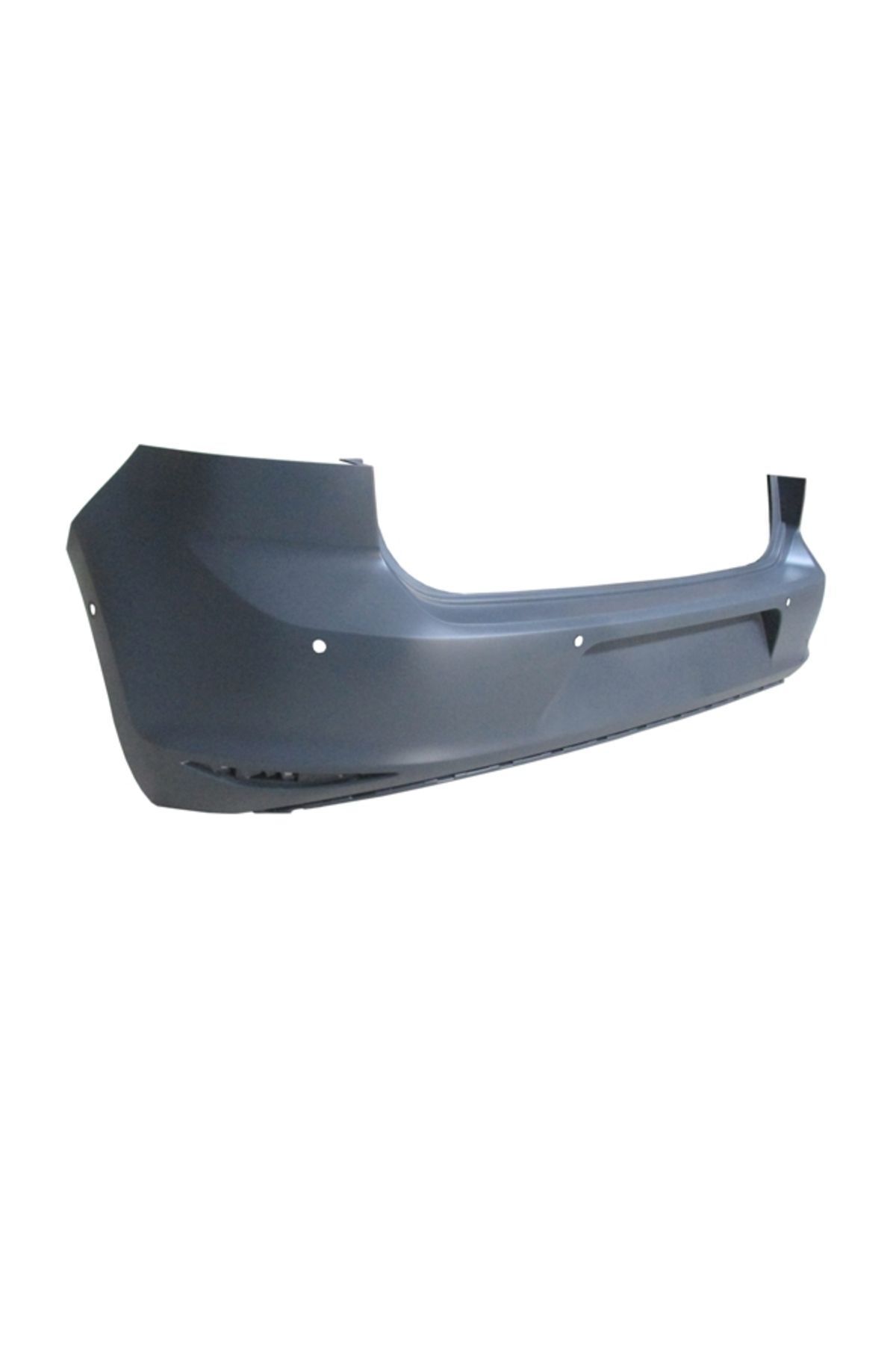 Volkswagen Golf 7 13/17 Arka Tampon Gri (Karlıksız Sensör Delikli(tyg)