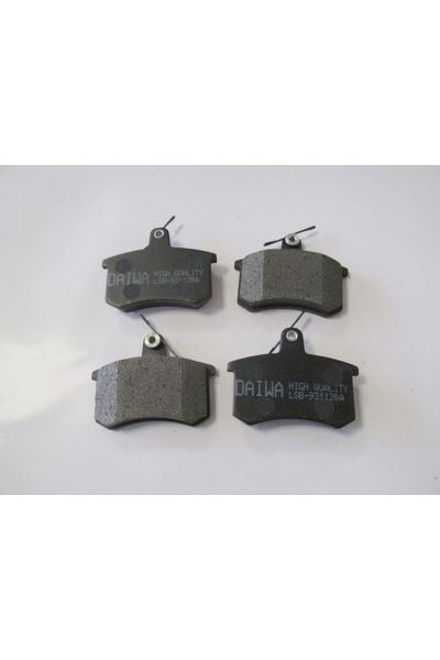 -ParçaAnında Audı A4-95/99; Arka Fren Balatası 1,8/1,9/2,0/2,3/2,4/2,6 Kablosuz)(DİSK)(86,8x66,6x16,