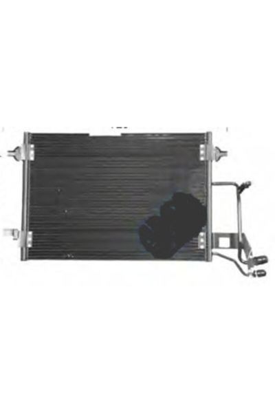VOLKSWAGEN PASSAT- B5- 97-00 KLİMA RADYATÖRÜ ALÜMİNYUM (595X422X16) (DİZEL-BENZİNLİ) OEM NO: 8D02604