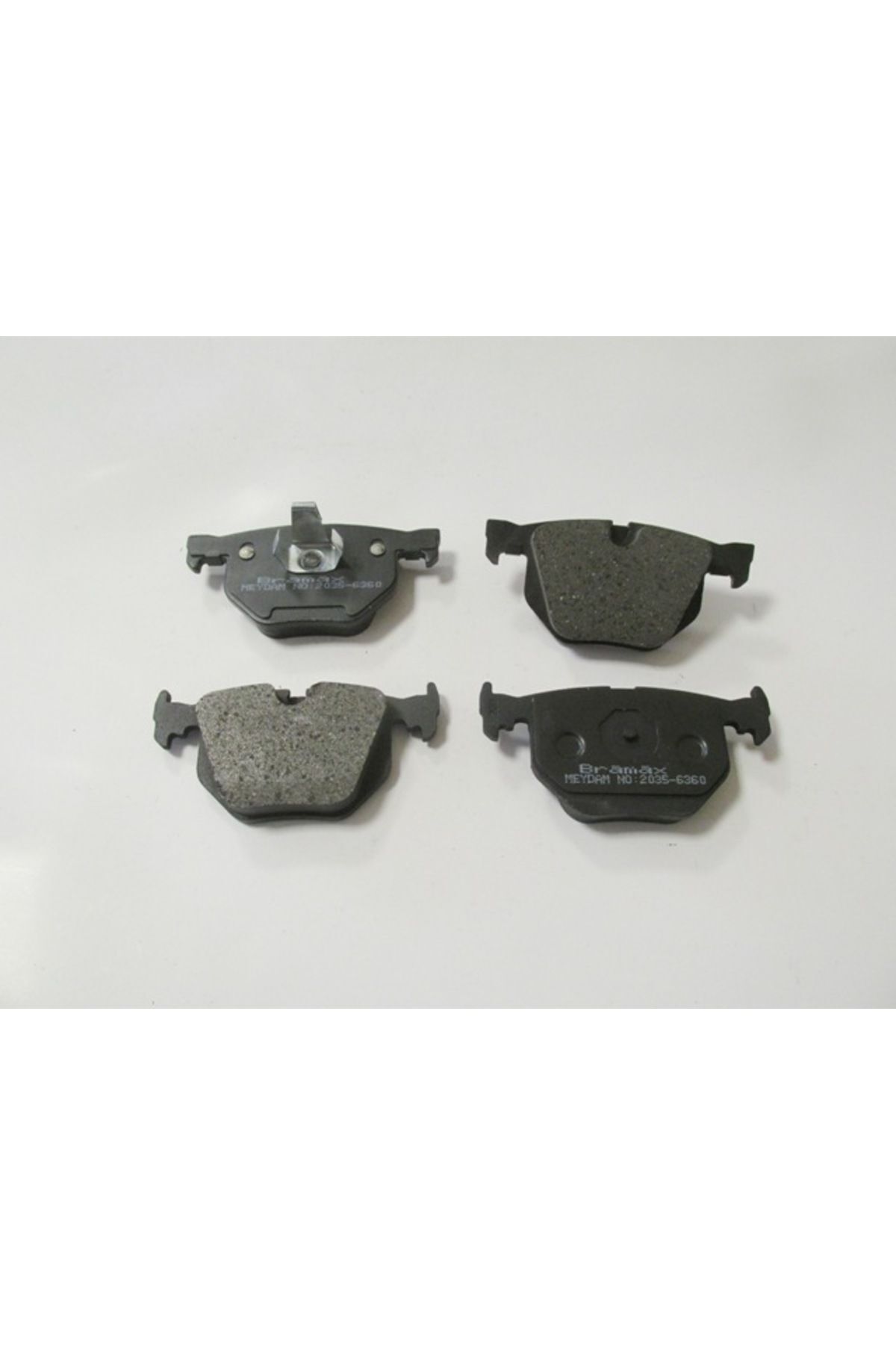 -ParçaAnında Bmw 7 Serı-e65-02/05; Arka Fren Balatası Kablosuz)(DİSK)(121,9x58,1x16,3/123x59,3x16,30