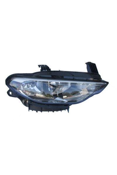 Fıat Egea- Sd/hb/sw- 15/20; Uyumlu  Far Lambası Sağ Elektrikli/motorlu (siyah/nikelajlı) (h7/h15) ()
