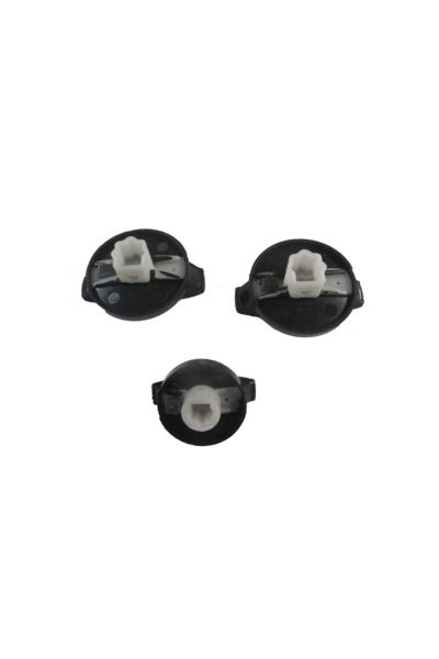 Volkswagen Transporter- T5- 04/09; Kalorifer Ayar Düğmesi (SET) (3 PARÇA) 7h0819045f