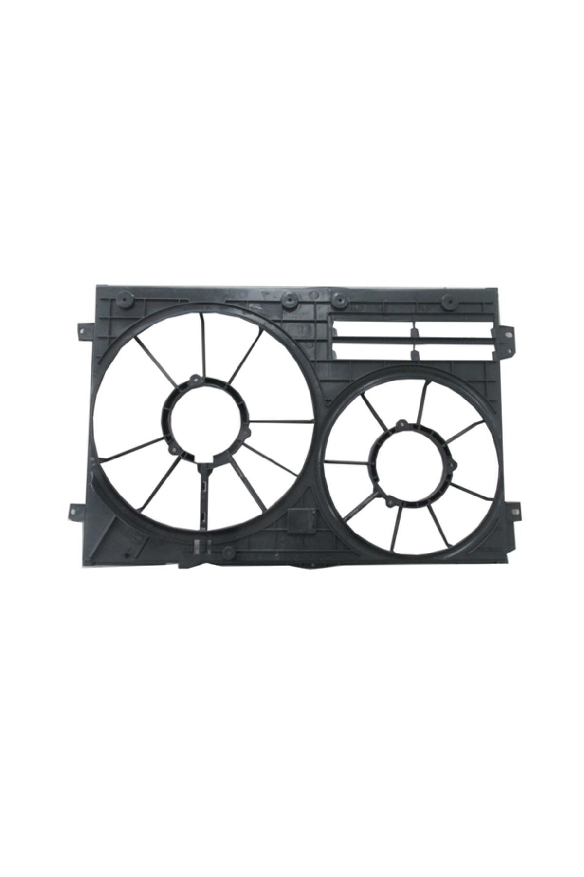 GOLF- 6- 09/12; RADYATÖR VE KLİMA FAN DAVLUMBAZI BOŞ GÖVDE (ÇİFTLİ) (300W 363MM)