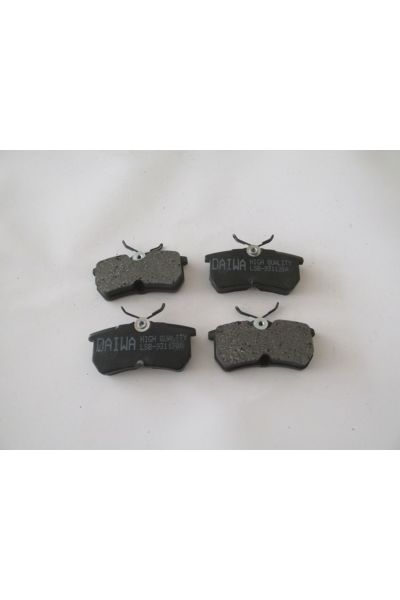 Ford Focus- Sd/hb- 05/07; Arka Fren Balatası 1,4/1,6/1,8/2,0 (DİSK) (87,2X42,5X13) 98ab-2m008-ba