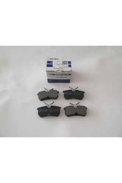 Ford Focus- Sd/hb- 05/07; Arka Fren Balatası 1,4/1,6/1,8/2,0 (DİSK) (87,2X42,5X13) 98ab-2m008-ba