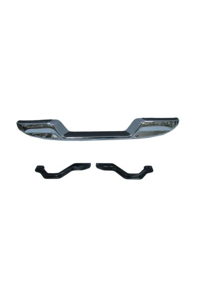 TOYOTA HILUX- PICK UP LN145- D4D 02/05; ARKA TAMPON (NİKELAJLI ALTI BOMBELİ BAĞLANTI BRAKETLERİ İLE)