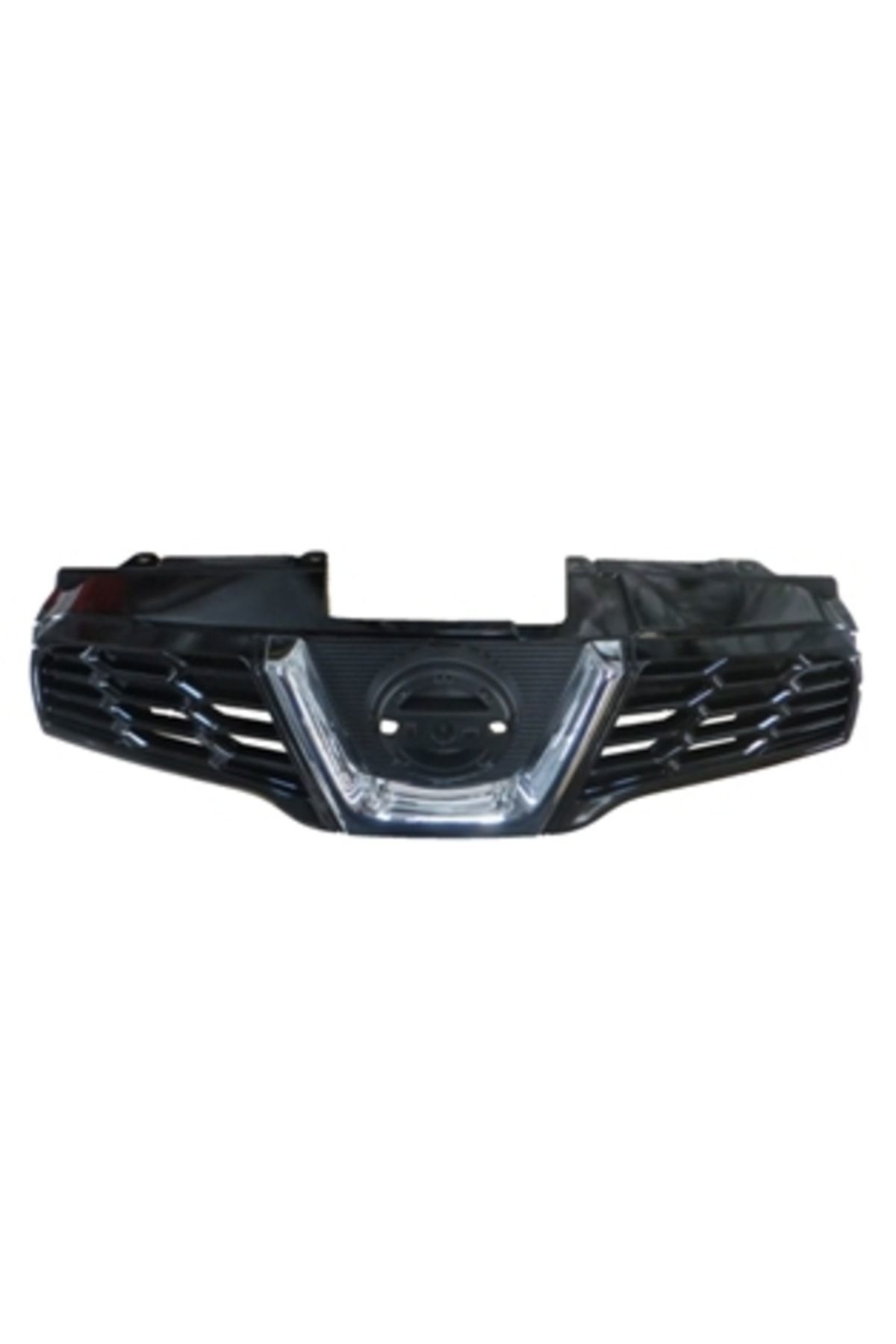 Nissan Qashqai J10 10/13 Ön Panjur Siyah Nikelaj Kaplamalı (Tyg)
