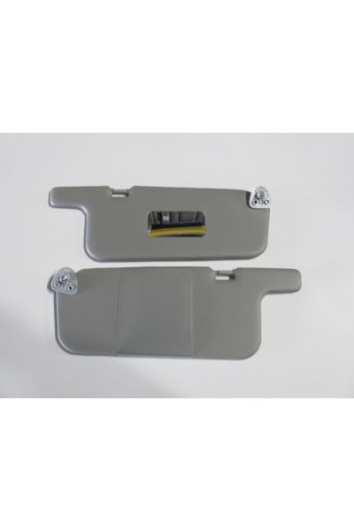 TOYOTA COROLLA Uyumlu   - AE111- 99/00; GÜNEŞLİK GRİ SAĞ/SOL SET 2 PARÇA