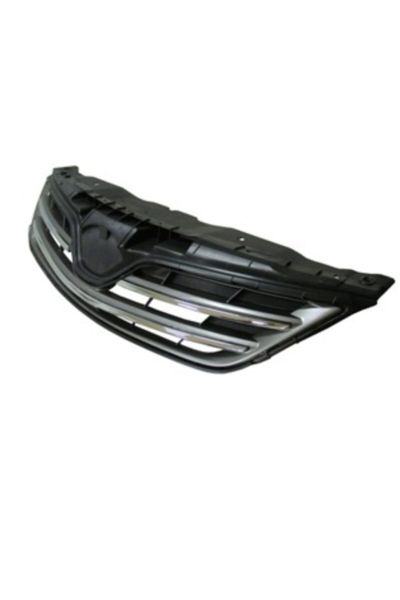Toyota Corolla- E150- 10/13; Ön Panjur Siyah (NİKELAJ KAPLAMALI) (ÜST KORUMA PLASTİKLİ) 53111-02909