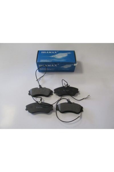 Parça A.CITROEN XSARA- 01/05; ÖN FREN BALATASI (4 KABLOLU)(DİSK) (129,7X56X18,5) (BRAMAX)