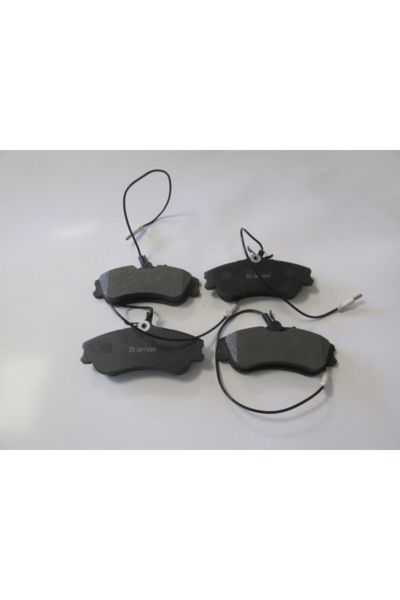 Parça A.CITROEN XSARA- 01/05; ÖN FREN BALATASI (4 KABLOLU)(DİSK) (129,7X56X18,5) (BRAMAX)