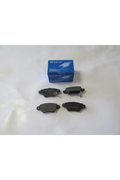Opel Zafira 99/04 Arka Fren Balatası 1,6/1,8/2,0 (Disk) (104,9x42,7x16,5) (Bramax)