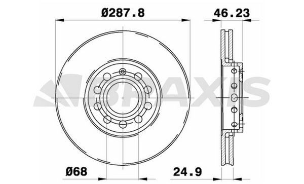 On Fren Aynasi Passat 96>05 A4 A6 1.8 20V 1.9Tdi 97>