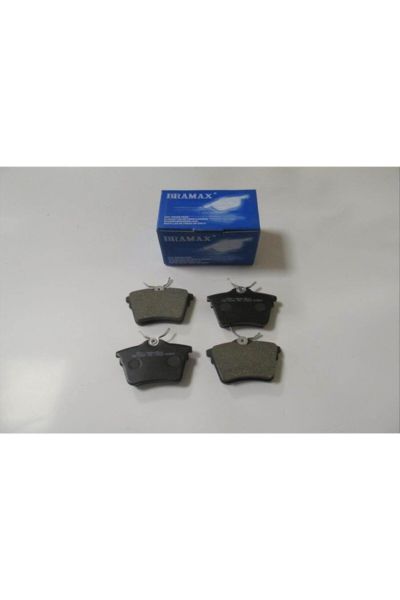 Peugeot 407 04/11 Arka Fren Balatası (Kablosuz)(disk) (86,2x57,1x17)(bramax)
