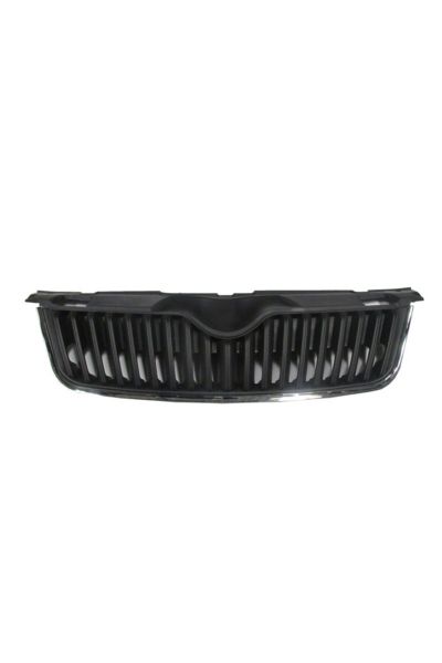 Skoda Fabia 10/15 Ön Panjur Petekleri Siyah (Nikelaj Çıtalı) (Twy)