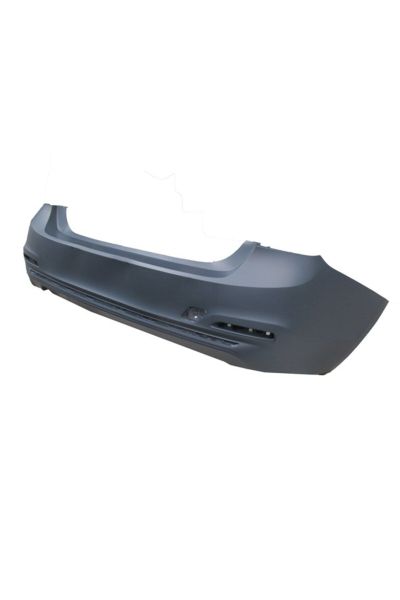 Bmw 3 Seri F30 15/18 Arka Tampon Koyu Gri/astarlı (Sensör Deliksiz/nikelaj Çıta Delikli)(tw)