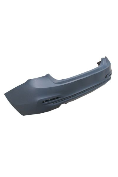 Bmw 3 Seri F30 15/18 Arka Tampon Koyu Gri/astarlı (Sensör Deliksiz/nikelaj Çıta Delikli)(tw)