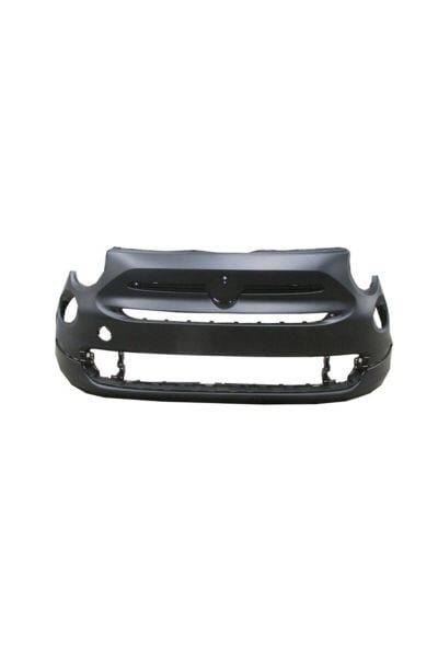 Fıat 500l- 15/16; Ön Tampon Siyah (SİS/PANJUR DELİKLİ LOUNGE MODEL) (TÜV) (TYG) 735637731