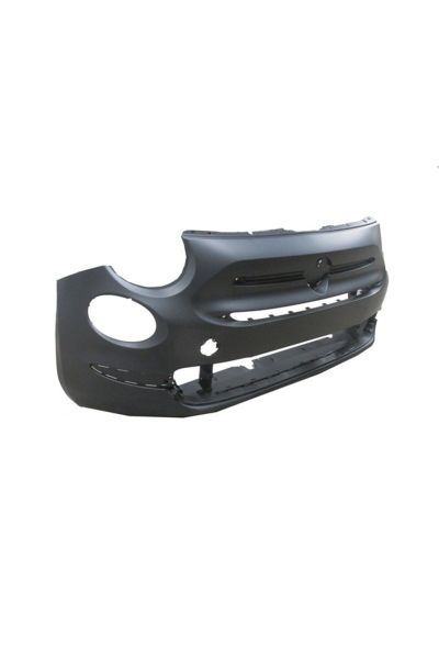 Fıat 500l- 15/16; Ön Tampon Siyah (SİS/PANJUR DELİKLİ LOUNGE MODEL) (TÜV) (TYG) 735637731