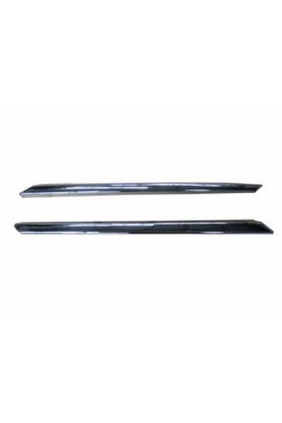 Renault Megane- Iıı- Hb- 14/15 Ön Panjur Üst Nikelaj Çıtası 2 Parça (set)(tyg) 620727134r