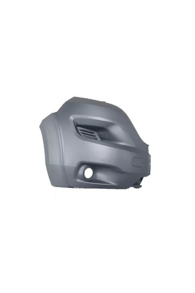 Peugeot Boxer- 14/24; Ön Tampon Ucu Sağ Gri (SİS DELİKLİ/ÇEKİ KAPAKLI)(DODİKLİ (EUROBUMP)p.anında