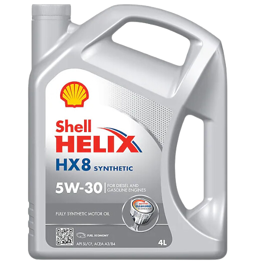 Shell Helıx Hx8 Synthetıc 5W/30 4 Lıtre