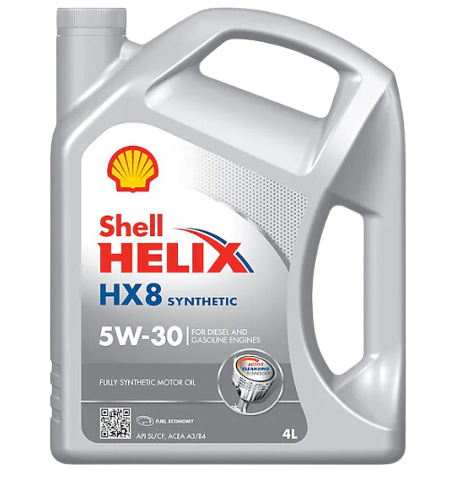 Shell Helıx Hx8 Synthetıc 5W/30 4 Lıtre