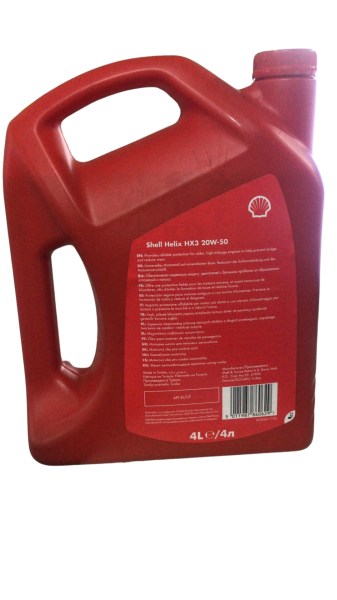 Shell Helıx Hx3 20W/50 4 Lıtre
