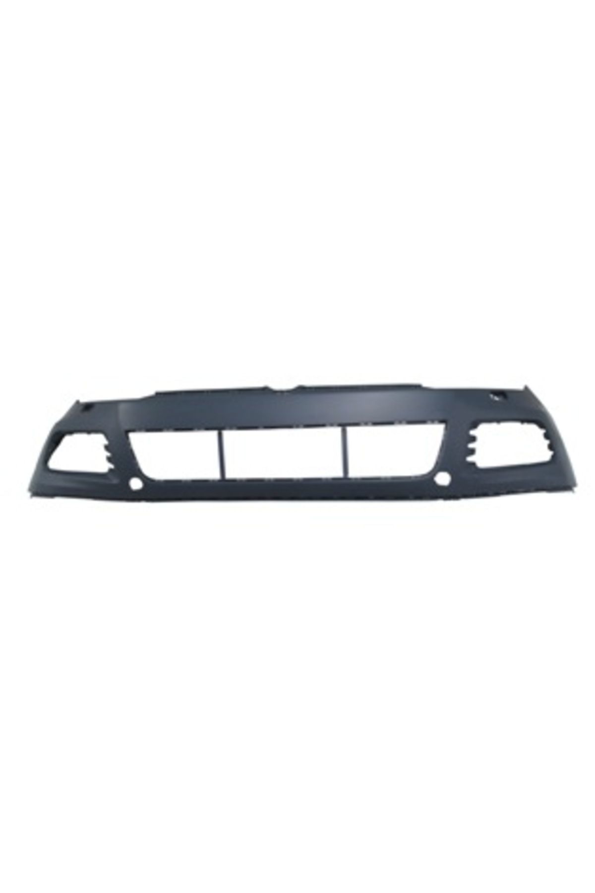 Volkswagen Touareg 10/14 Ön Tampon Siyah (Sis/panjur Ve Far Yıkama Delikli Tw)