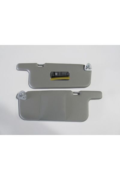 TOYOTA COROLLA- ZZ111- 00/02; Uyumlu GÜNEŞLİK GRİ SAĞ/SOL SET 2 PARÇA