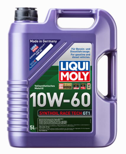 Liqui Moly Synthoil Race Tech GT1 10W-60 Motor Yağı 5 Litre Exp: 2028