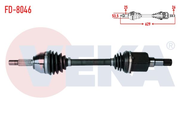 Ford Connect 2002-2013 Aks Komple Takım (Sağ-Sol)