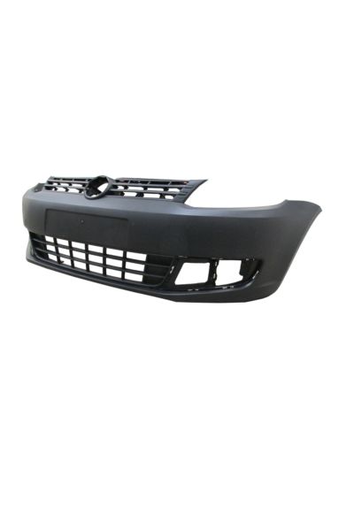 Volkswagen Caddy 11/15 Ön Tampon Siyah (Kendinden Panjurlu) (Çeki Demiri Kapaklı) (Tyg)