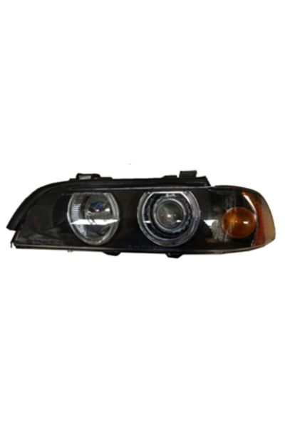 Bmw 5 Seri E39 01/03 Far Lambası Sol Sarı Sinyalli/mercekli/angel/elektrikli/motorsuz (Famell