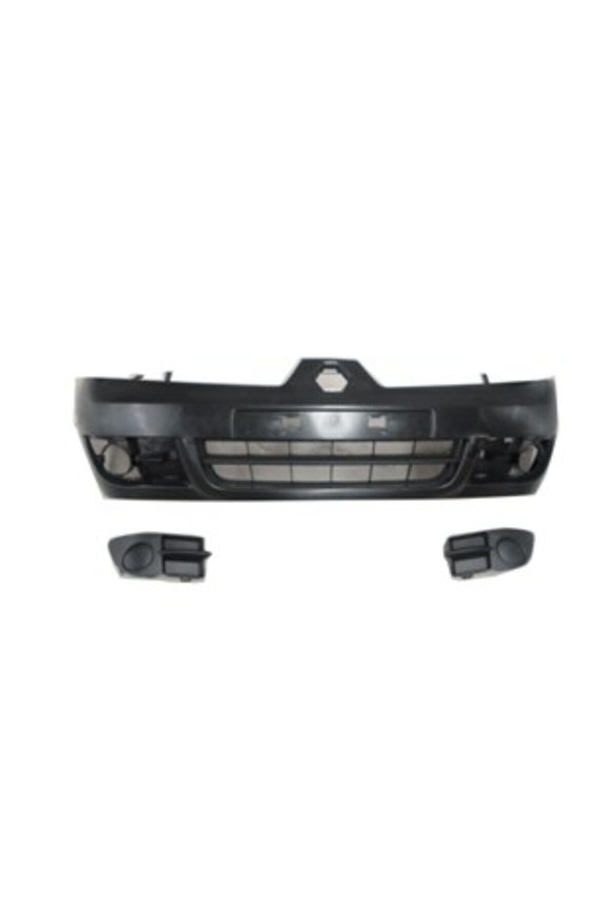 Renault Clıo-2-sd/hb-06/08; Ön Tampon Siyah Panjur/sis Kapağı Ile Birlikte)(makyajlı Kasa 7701209646