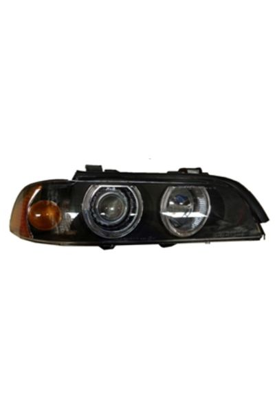 Bmw 5 Seri E39 01/03 Far Lambası Sağ Sarı Sinyalli/mercekli/angel/elektrikli/motorsuz (Famella)