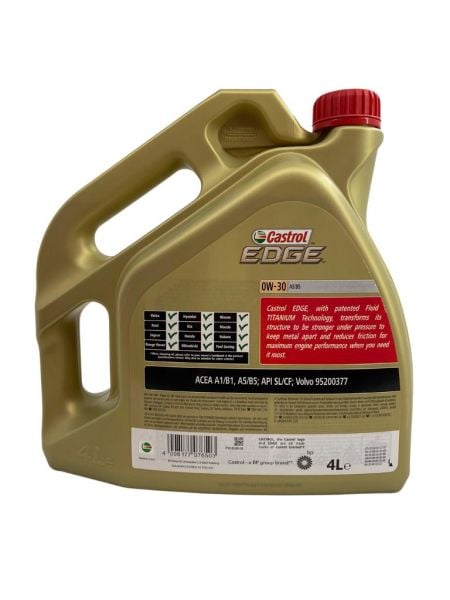 Castrol Edge A5/B5 0W/30 4 Lıtrelık