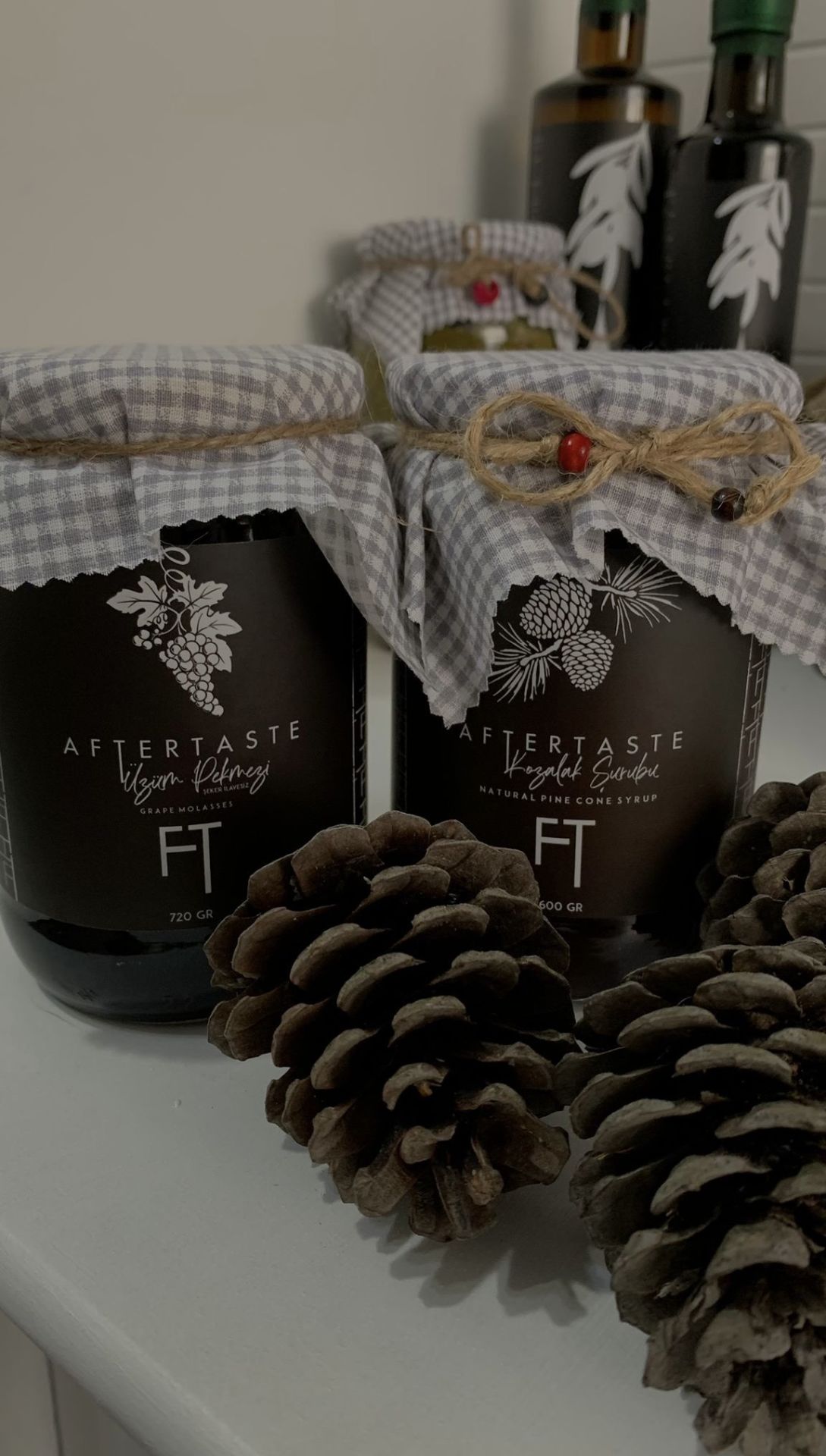 Şekersiz Kozalak Şurubu | Natural Pine Cone Syrup 600 G