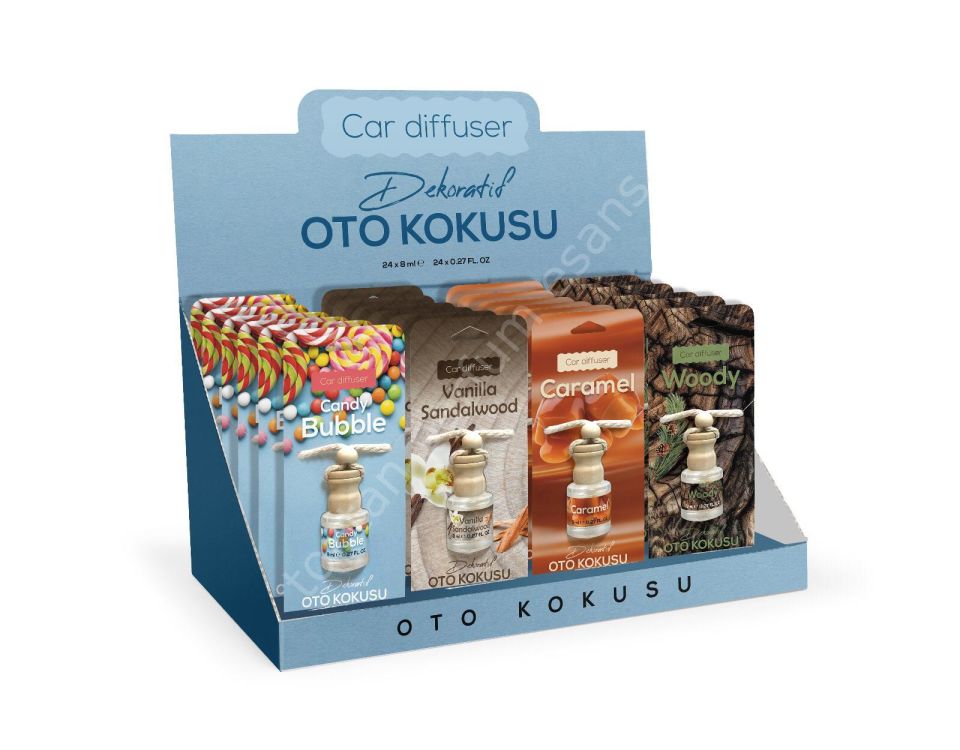 Toptan Oto Kokusu Stand 24 Adet