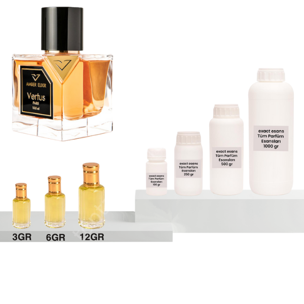 Vertus Amber Elixir Niche Parfüm Esansı Toptan